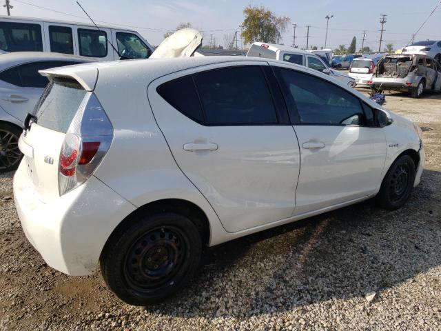 JTDKDTB38D1554960 - 2013 TOYOTA PRIUS C WHITE photo 3