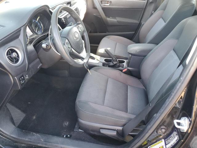 2T1BURHE4JC095882 - 2018 TOYOTA COROLLA L BLACK photo 7