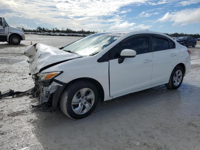 19XFB2F58FE080859 - 2015 HONDA CIVIC LX WHITE photo 1