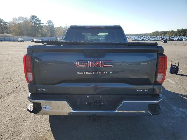 1GTR8BEDXMZ178653 - 2021 GMC SIERRA C1500 SLE BLUE photo 6