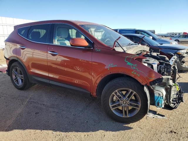 5XYZT3LB3HG381751 - 2017 HYUNDAI SANTA FE SPORT ORANGE photo 4