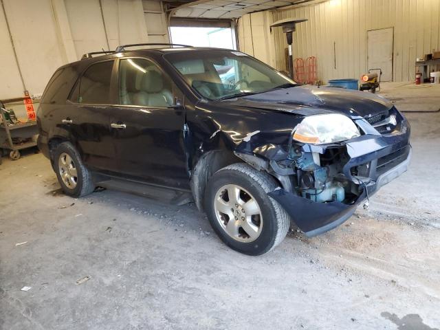 2HNYD18283H553492 - 2003 ACURA MDX BLUE photo 4