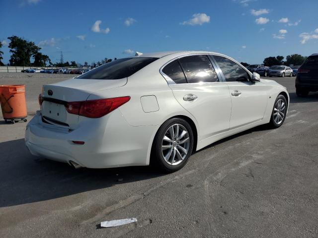JN1BV7AP2EM673275 - 2014 INFINITI Q50 BASE WHITE photo 3