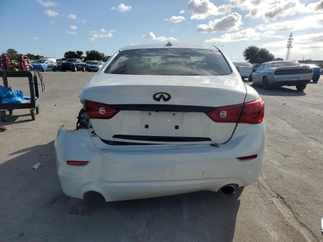 JN1BV7AP2EM673275 - 2014 INFINITI Q50 BASE WHITE photo 6