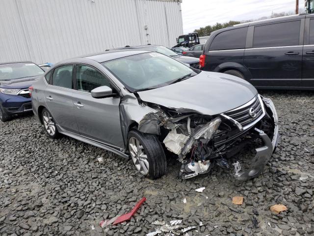 3N1AB7AP2EY296416 - 2014 NISSAN SENTRA S SILVER photo 4