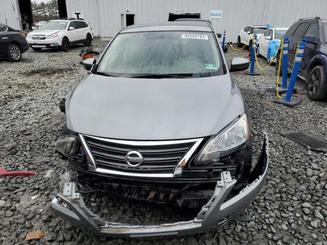 3N1AB7AP2EY296416 - 2014 NISSAN SENTRA S SILVER photo 5