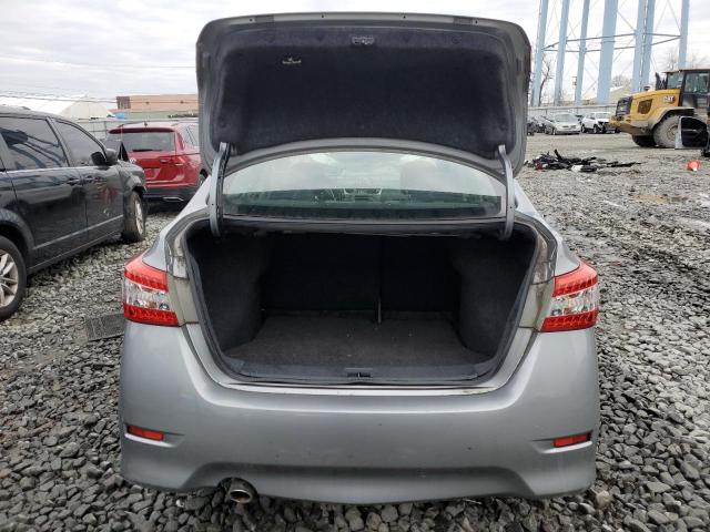 3N1AB7AP2EY296416 - 2014 NISSAN SENTRA S SILVER photo 6