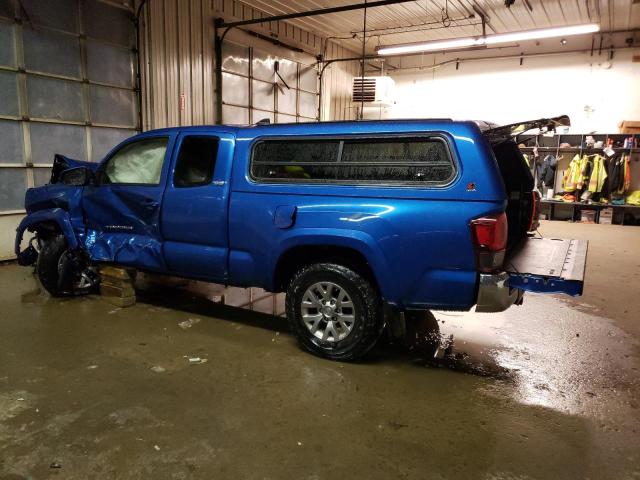 5TFSZ5AN0JX124381 - 2018 TOYOTA TACOMA ACCESS CAB ლურჯი ფოტო 2
