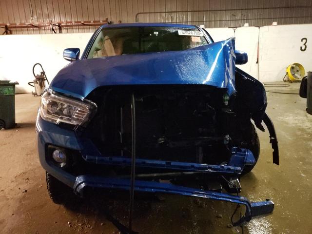 5TFSZ5AN0JX124381 - 2018 TOYOTA TACOMA ACCESS CAB BLUE photo 5