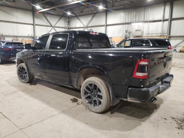 1C6SRFJT3NN107202 - 2022 RAM 1500 LARAMIE BLACK photo 2