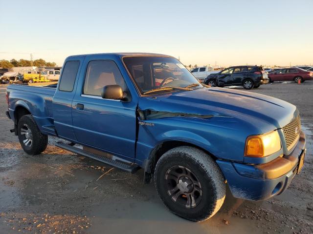 1FTYR14U92PA33827 - 2002 FORD RANGER SUPER CAB BLUE photo 4