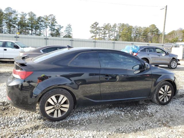 KNAFU6A27D5713887 - 2013 KIA FORTE EX BLACK photo 3