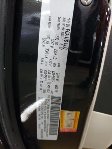 2C4RC1BG9HR739254 - 2017 CHRYSLER PACIFICA TOURING L BLACK photo 12