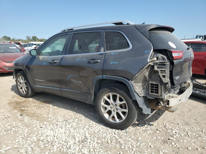 1C4PJLCB5EW222273 - 2014 JEEP CHEROKEE LATITUDE GRAY photo 2