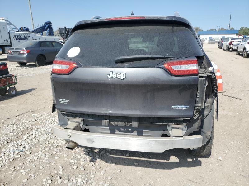 1C4PJLCB5EW222273 - 2014 JEEP CHEROKEE LATITUDE GRAY photo 6