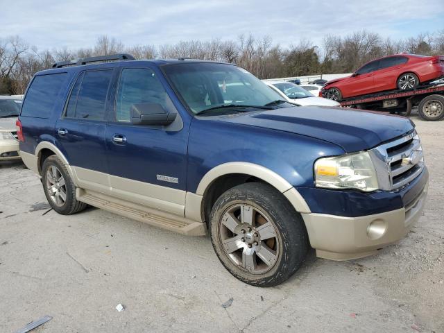 1FMFU17518LA72823 - 2008 FORD EXPEDITION EDDIE BAUER BLUE photo 4