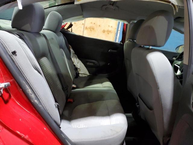 1G1JA5SH1C4145345 - 2012 CHEVROLET SONIC LS 红色 照片 10