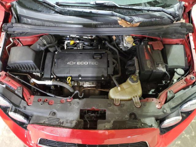 1G1JA5SH1C4145345 - 2012 CHEVROLET SONIC LS RED photo 11