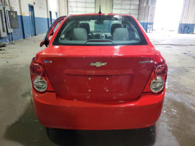 1G1JA5SH1C4145345 - 2012 CHEVROLET SONIC LS RED photo 6