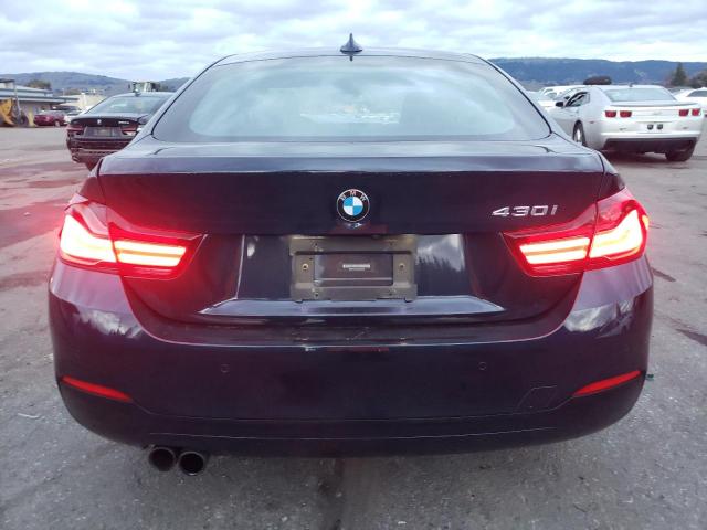 WBA4J1C00LCD24570 - 2020 BMW 430I GRAN COUPE BLUE photo 6