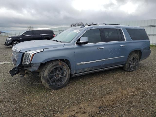 1GYS4UKJ0FR639889 - 2015 CADILLAC ESCALADE ESV PLATINUM Mavi foto 1