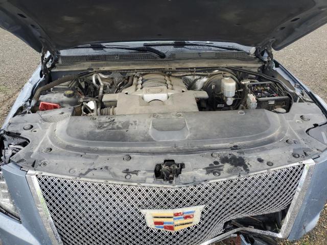 1GYS4UKJ0FR639889 - 2015 CADILLAC ESCALADE ESV PLATINUM Mavi foto 12