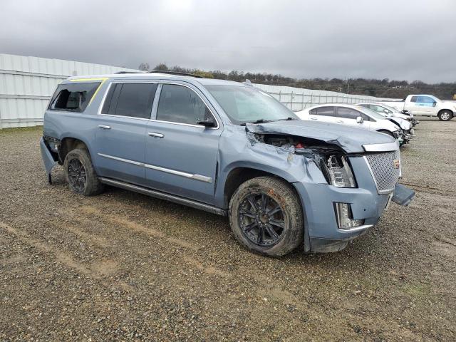 1GYS4UKJ0FR639889 - 2015 CADILLAC ESCALADE ESV PLATINUM Mavi foto 4