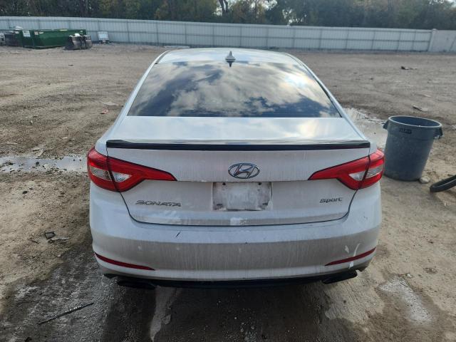 5NPE34AF3FH087539 - 2015 HYUNDAI SONATA SPORT WHITE photo 6