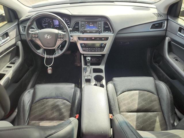 5NPE34AF3FH087539 - 2015 HYUNDAI SONATA SPORT WHITE photo 8