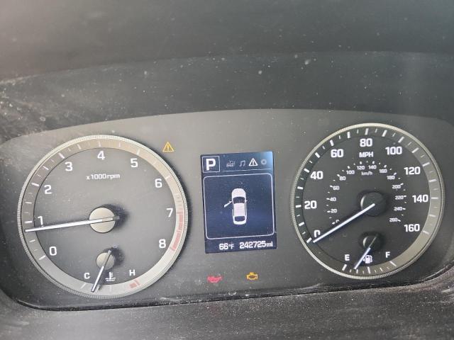 5NPE34AF3FH087539 - 2015 HYUNDAI SONATA SPORT WHITE photo 9