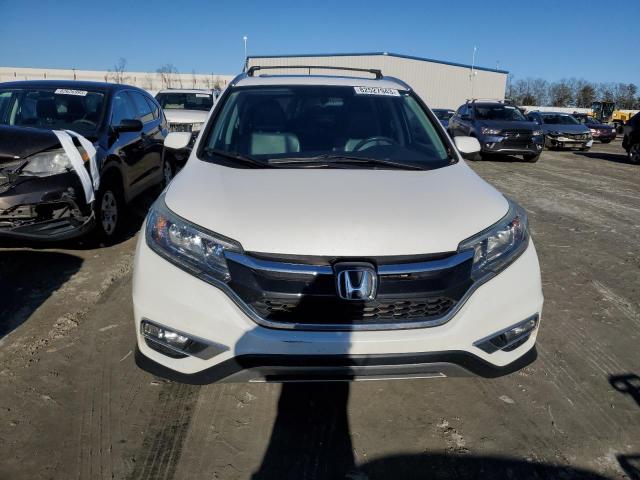 5J6RM4H74GL115921 - 2016 HONDA CR-V EXL WHITE photo 5