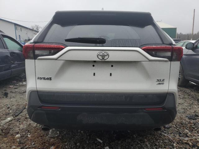 2T3P1RFV1NW308543 - 2022 TOYOTA RAV4 XLE WHITE photo 6