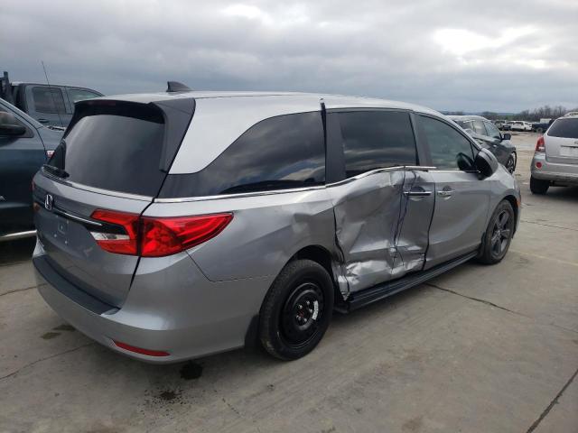 5FNRL6H52NB030983 - 2022 HONDA ODYSSEY EX SILVER photo 3