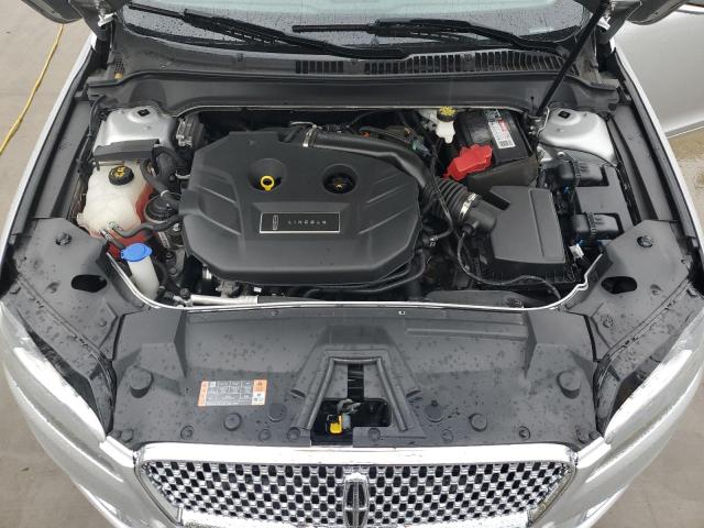 3LN6L5A91KR619118 - 2019 LINCOLN MKZ SILVER photo 11