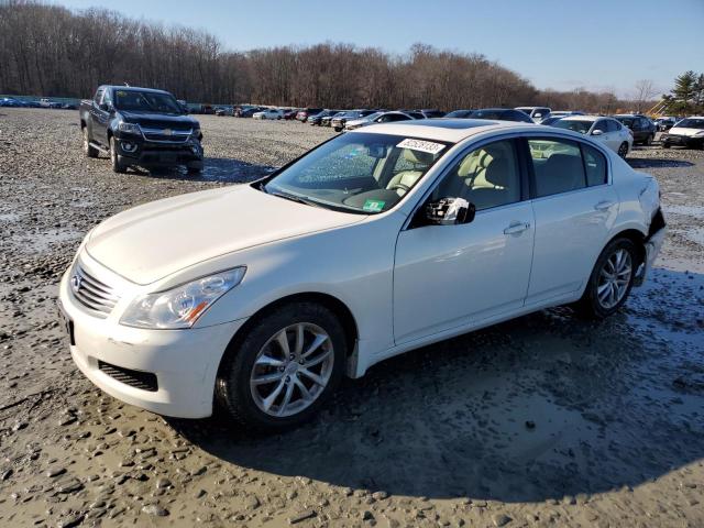 JNKCV61F99M364877 - 2009 INFINITI G37 WHITE photo 1