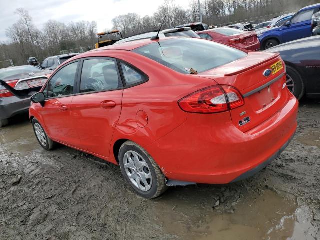 3FADP4BJ1CM126417 - 2012 FORD FIESTA SE RED photo 2