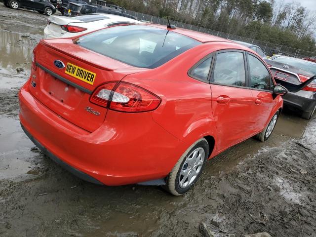 3FADP4BJ1CM126417 - 2012 FORD FIESTA SE RED photo 3