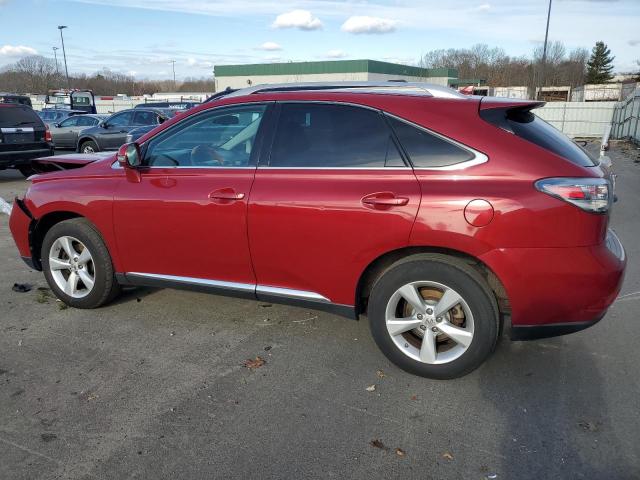 2T2BK1BA1AC043408 - 2010 LEXUS RX 350 RED photo 2