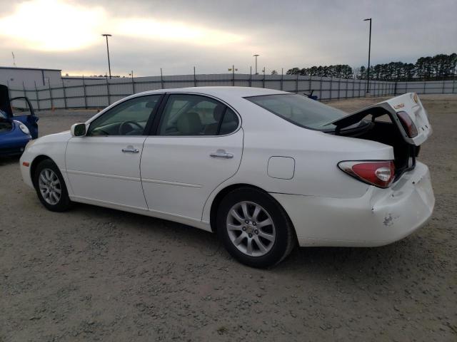 JTHBF30G125027086 - 2002 LEXUS ES 300 WHITE photo 2