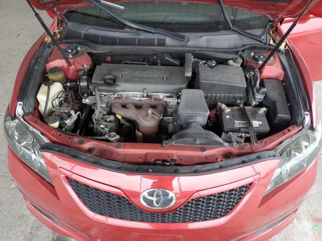 4T1BE46K39U340870 - 2009 TOYOTA CAMRY BASE RED photo 11