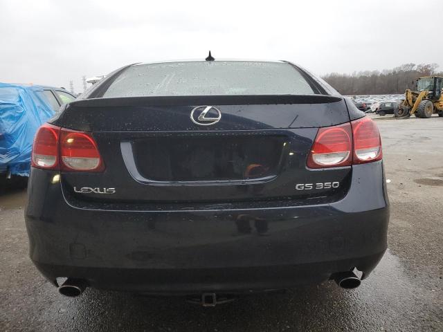 JTHBE96S990046106 - 2009 LEXUS GS 350 BLACK photo 6