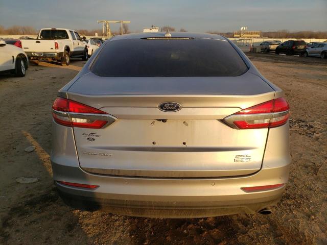 3FA6P0CD6LR250261 - 2020 FORD FUSION SEL SILVER photo 6