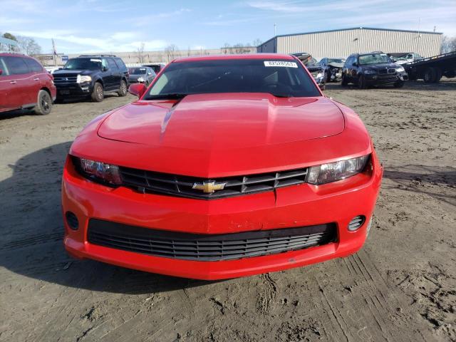 2G1FB1E31F9259052 - 2015 CHEVROLET CAMARO LS RED photo 5