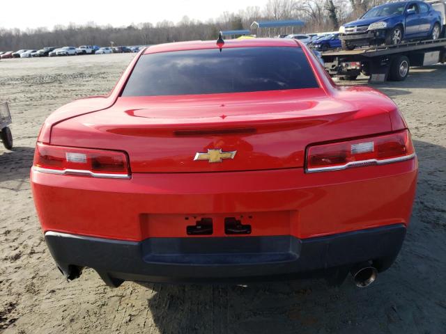 2G1FB1E31F9259052 - 2015 CHEVROLET CAMARO LS RED photo 6