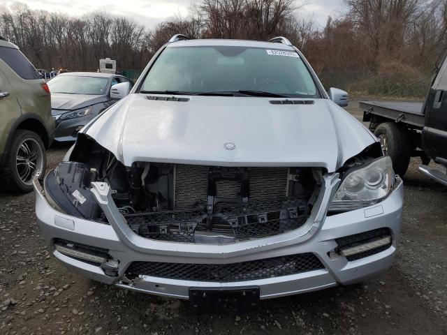 4JGBF7BE1CA771991 - 2012 MERCEDES-BENZ GL 450 4MATIC SILVER photo 5