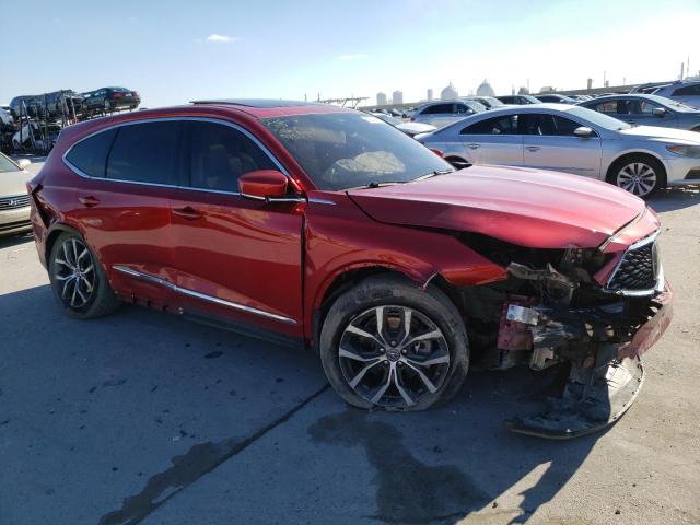 5J8YD9H43PL002113 - 2023 ACURA MDX TECHNOLOGY RED photo 4