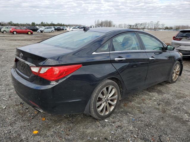 5NPEC4AC9CH423339 - 2012 HYUNDAI SONATA SE BLACK photo 3