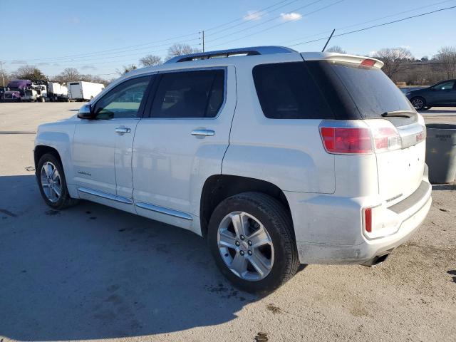 2GKALREK1G6357560 - 2016 GMC TERRAIN DENALI WHITE photo 2