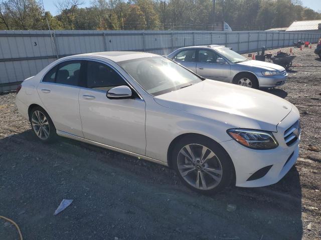 55SWF8DB4KU307659 - 2019 MERCEDES-BENZ C 300 თეთრი ფოტო 4