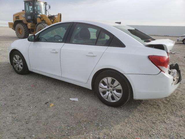 1G1PA5SG7D7126929 - 2013 CHEVROLET CRUZE LS WHITE photo 2